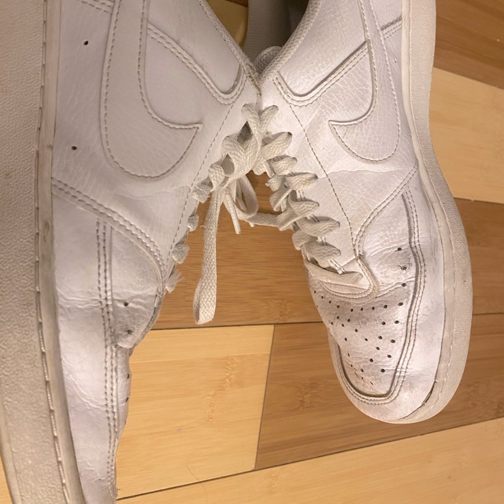 Nike white air forces without af1 tag